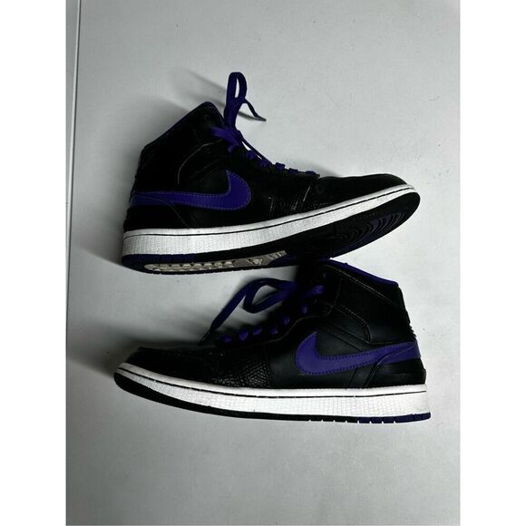 Nike Air Jordan 1 Retro 86 Dark Concord Black Purple 644490-014 Men’s Size 7,5 - Picture 13 of 16